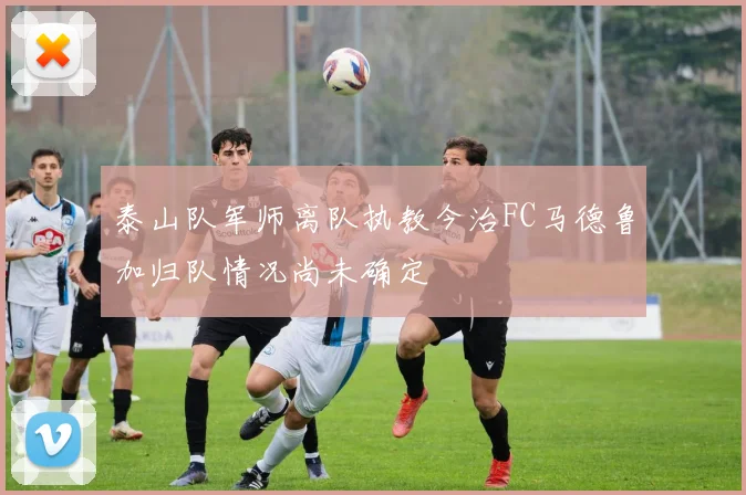 泰山队军师离队执教今治FC马德鲁加归队情况尚未确定