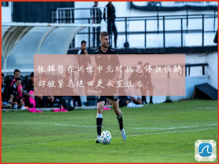 张稀哲在训练中无对抗急停扭伤腿部被紧急送回更衣室救治