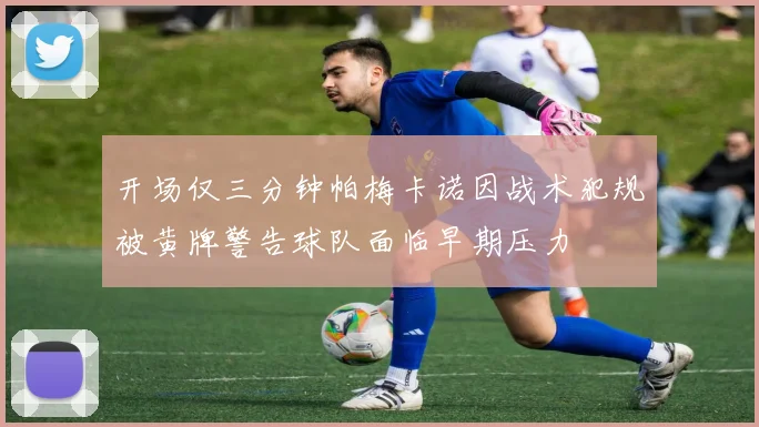 开场仅三分钟帕梅卡诺因战术犯规被黄牌警告球队面临早期压力
